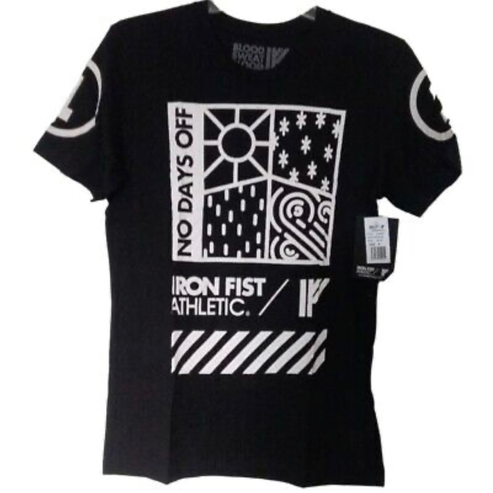 Iron Fist Athletic Men’s No Days Off SS Tee